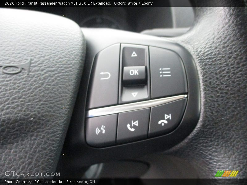 Oxford White / Ebony 2020 Ford Transit Passenger Wagon XLT 350 LR Extended