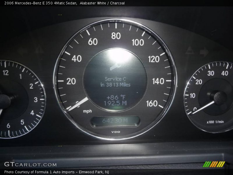 Alabaster White / Charcoal 2006 Mercedes-Benz E 350 4Matic Sedan