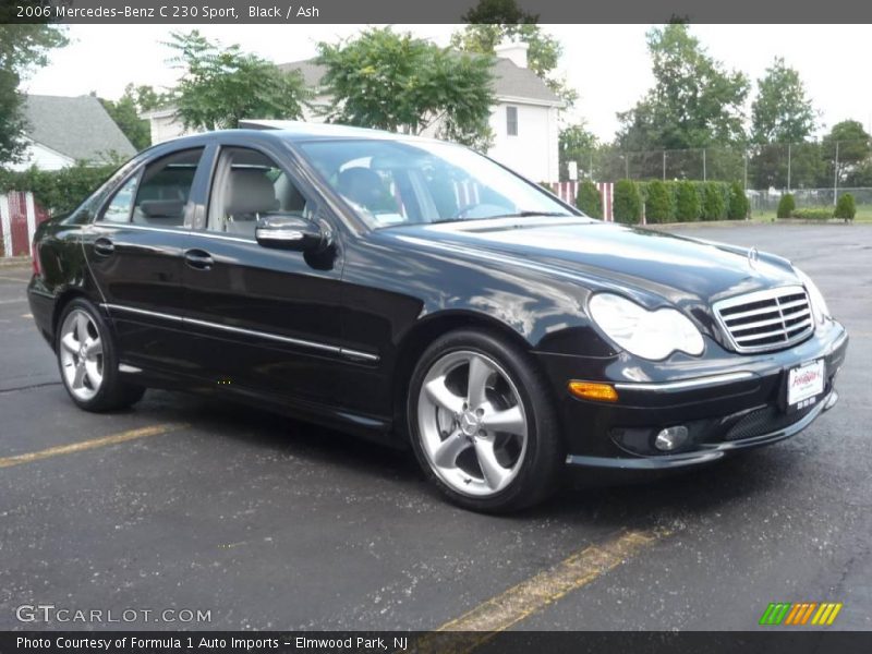 Black / Ash 2006 Mercedes-Benz C 230 Sport