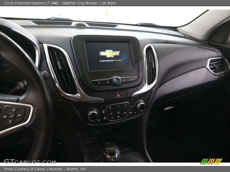 Nightfall Gray Metallic / Jet Black 2018 Chevrolet Equinox LT AWD