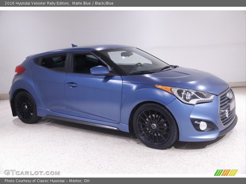  2016 Veloster Rally Edition Matte Blue