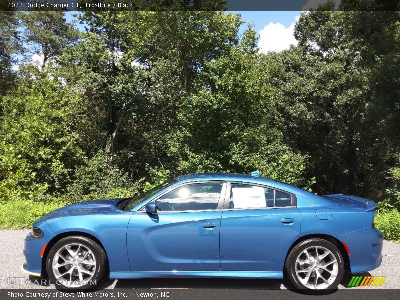 Frostbite / Black 2022 Dodge Charger GT