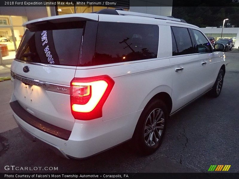 White Platinum / Ebony 2018 Ford Expedition Limited Max 4x4