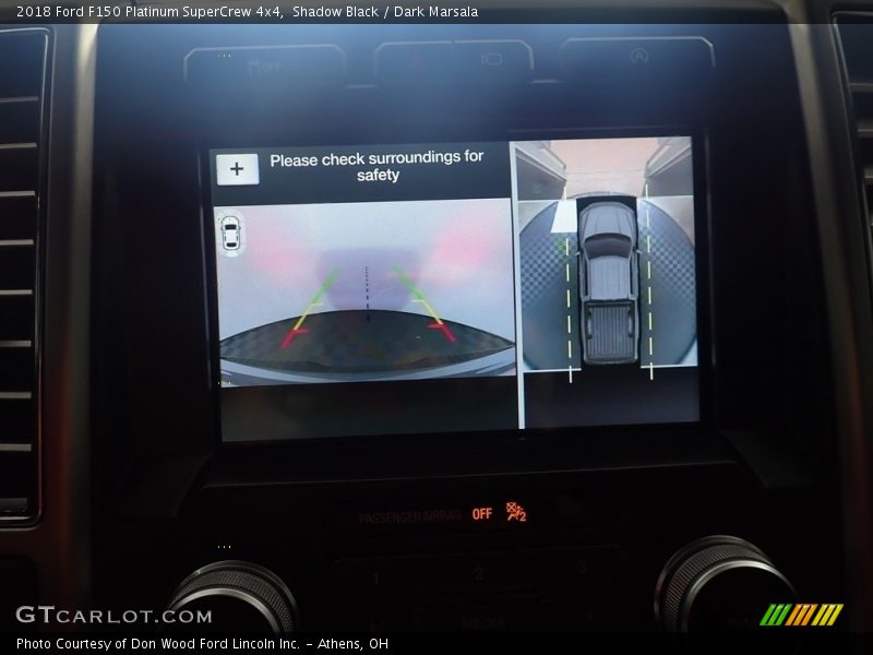 Shadow Black / Dark Marsala 2018 Ford F150 Platinum SuperCrew 4x4