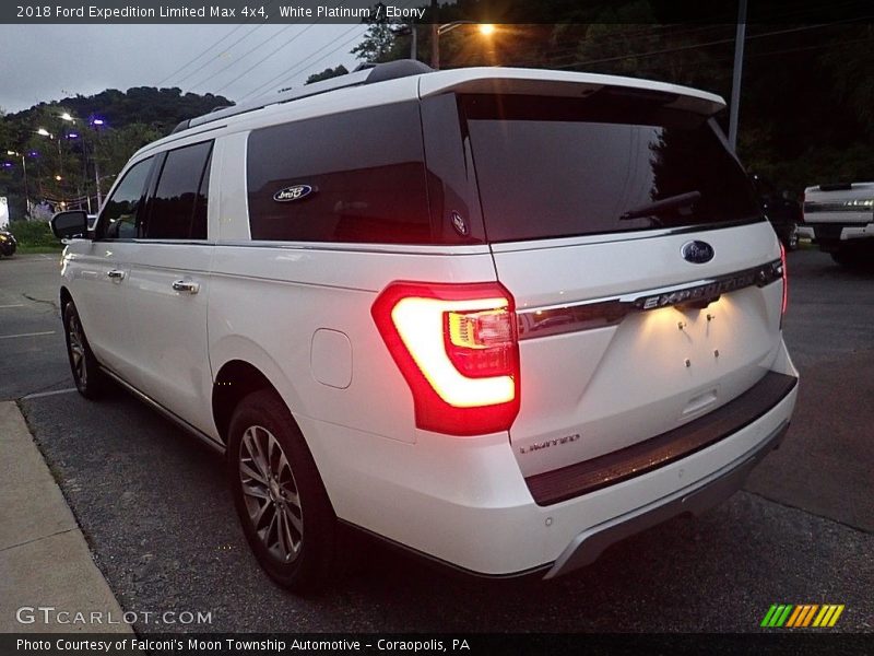 White Platinum / Ebony 2018 Ford Expedition Limited Max 4x4