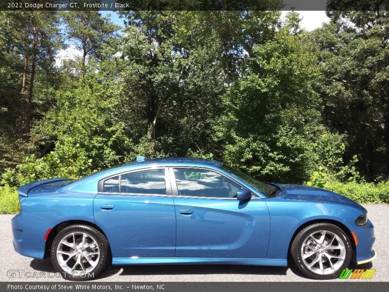 Frostbite / Black 2022 Dodge Charger GT