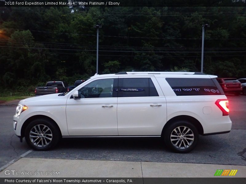 White Platinum / Ebony 2018 Ford Expedition Limited Max 4x4