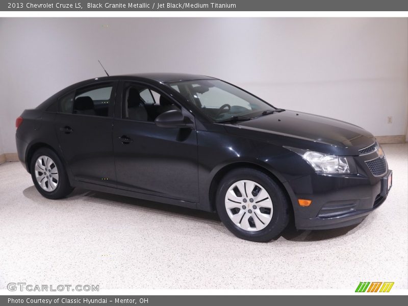 Black Granite Metallic / Jet Black/Medium Titanium 2013 Chevrolet Cruze LS
