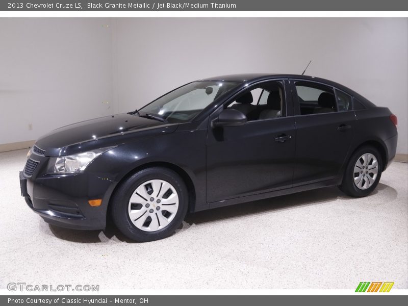 Black Granite Metallic / Jet Black/Medium Titanium 2013 Chevrolet Cruze LS