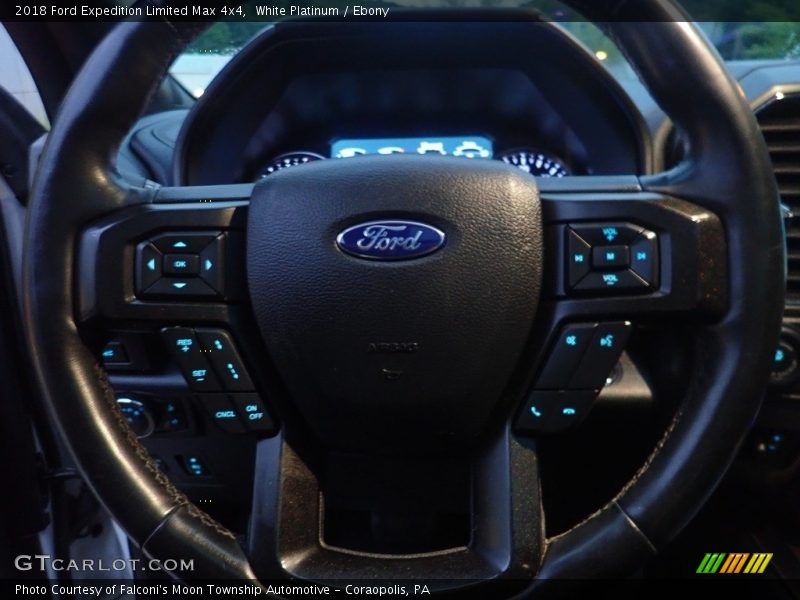 White Platinum / Ebony 2018 Ford Expedition Limited Max 4x4