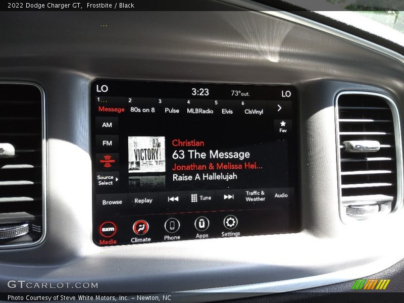 Frostbite / Black 2022 Dodge Charger GT