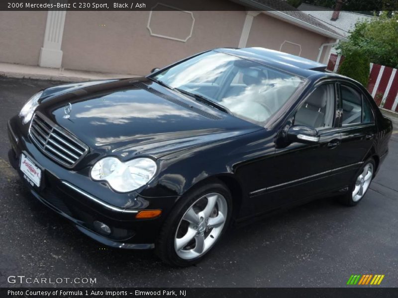 Black / Ash 2006 Mercedes-Benz C 230 Sport