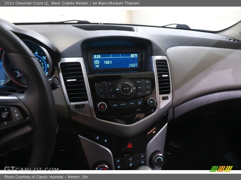 Black Granite Metallic / Jet Black/Medium Titanium 2013 Chevrolet Cruze LS