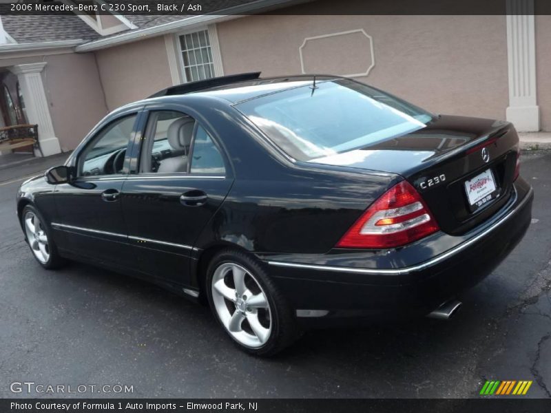 Black / Ash 2006 Mercedes-Benz C 230 Sport