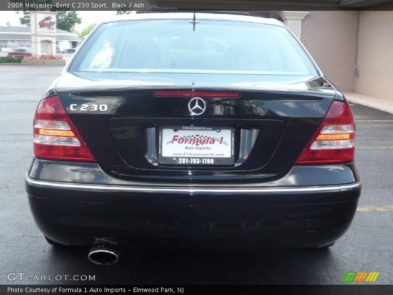 Black / Ash 2006 Mercedes-Benz C 230 Sport