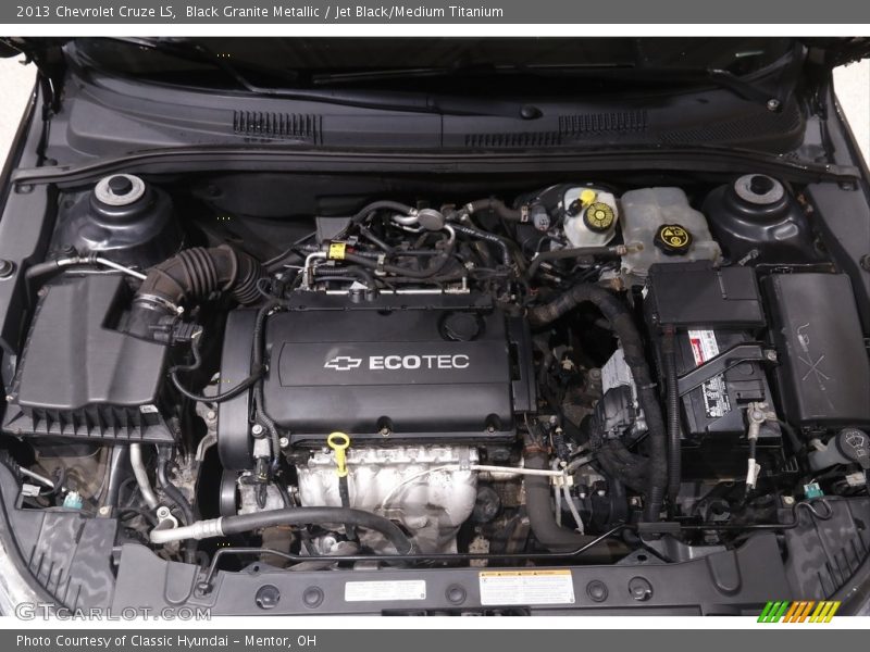 Black Granite Metallic / Jet Black/Medium Titanium 2013 Chevrolet Cruze LS