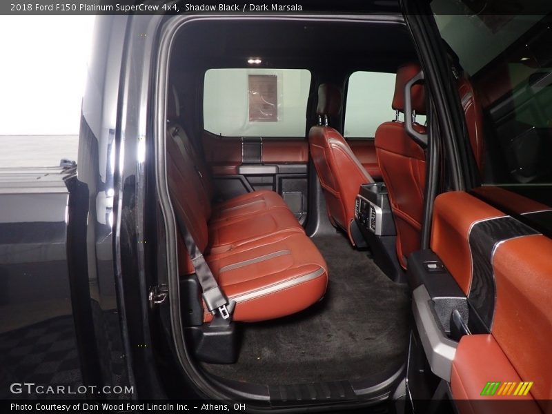 Shadow Black / Dark Marsala 2018 Ford F150 Platinum SuperCrew 4x4