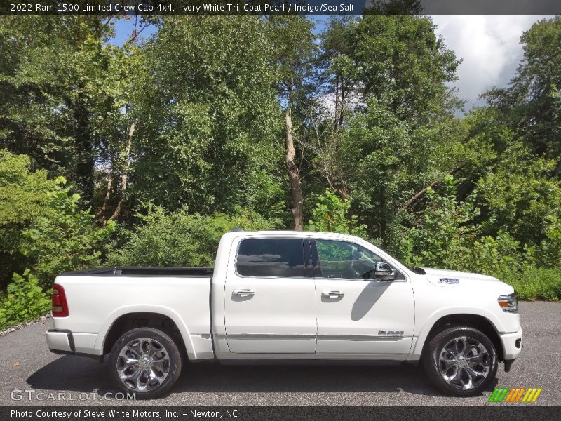  2022 1500 Limited Crew Cab 4x4 Ivory White Tri-Coat Pearl
