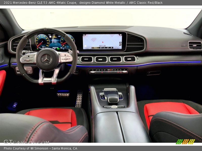 Controls of 2021 GLE 53 AMG 4Matic Coupe
