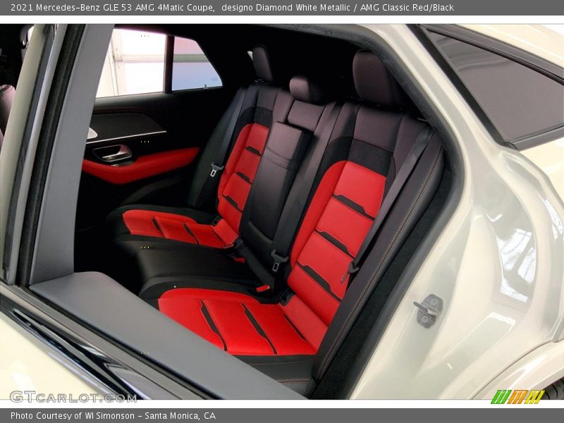 Rear Seat of 2021 GLE 53 AMG 4Matic Coupe