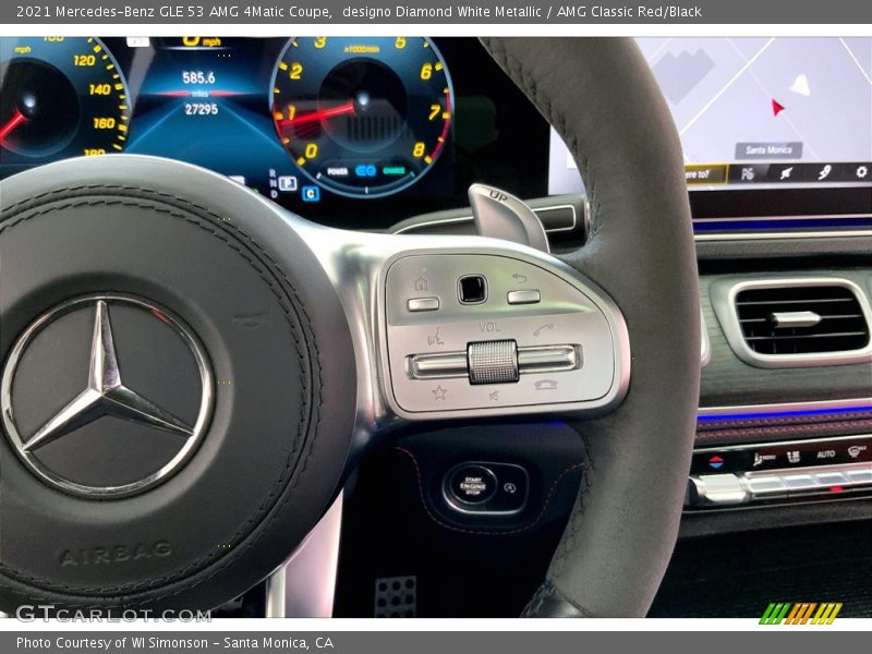  2021 GLE 53 AMG 4Matic Coupe Steering Wheel