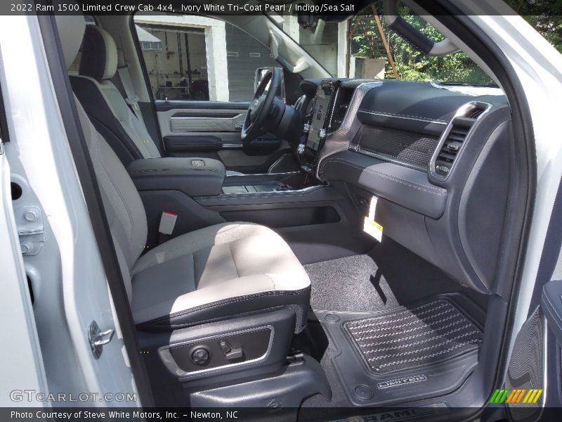  2022 1500 Limited Crew Cab 4x4 Indigo/Sea Salt Interior