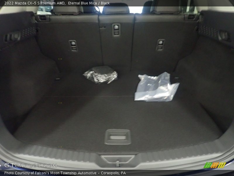 Eternal Blue Mica / Black 2022 Mazda CX-5 S Premium AWD