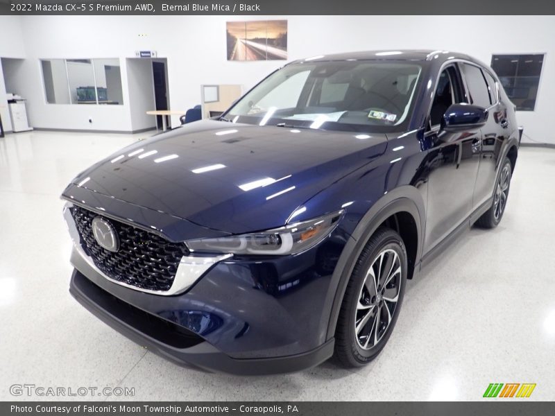 Front 3/4 View of 2022 CX-5 S Premium AWD