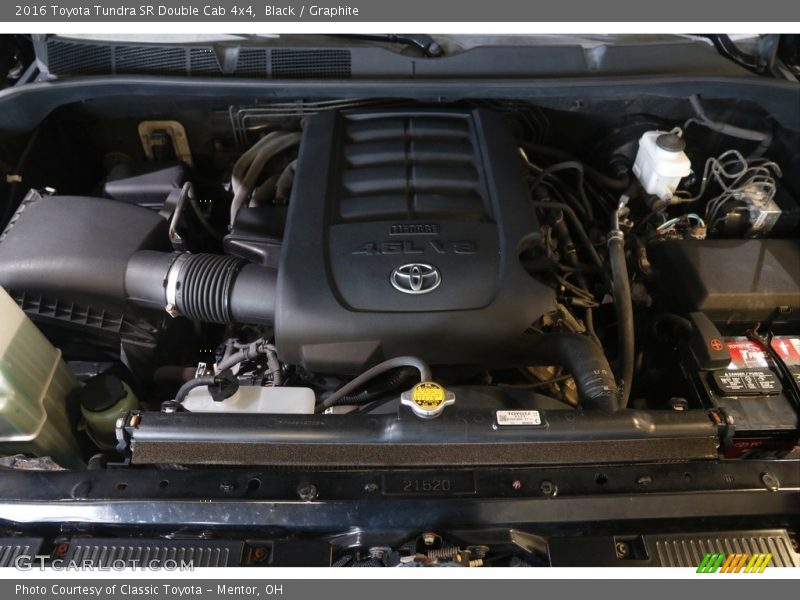  2016 Tundra SR Double Cab 4x4 Engine - 4.6 Liter i-Force DOHC 32-Valve VVT-i V8