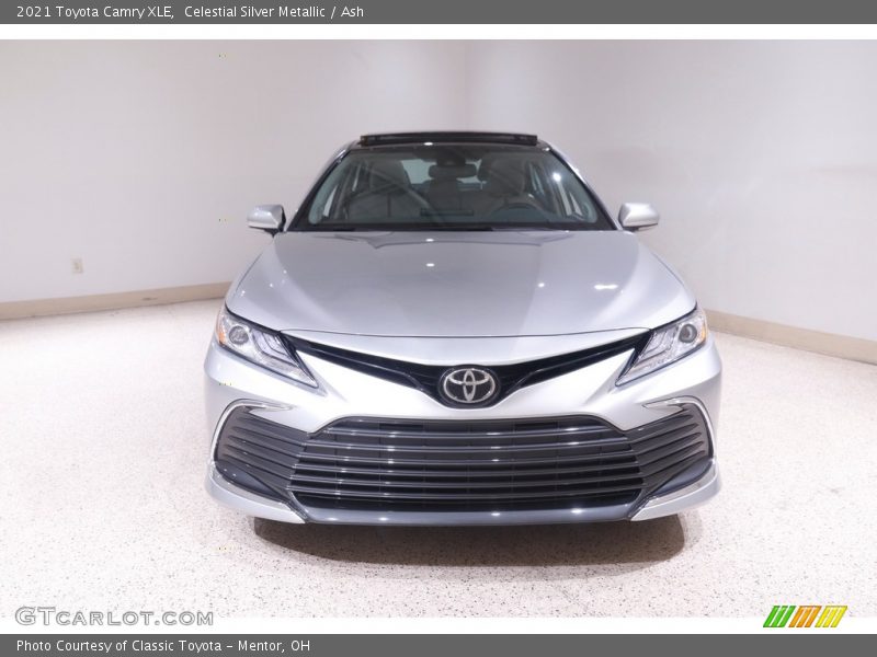 Celestial Silver Metallic / Ash 2021 Toyota Camry XLE