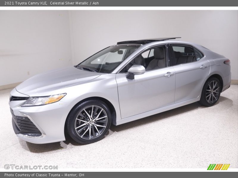 Celestial Silver Metallic / Ash 2021 Toyota Camry XLE