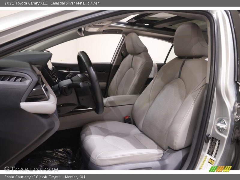 Celestial Silver Metallic / Ash 2021 Toyota Camry XLE