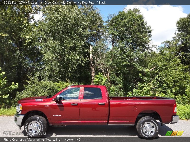 Delmonico Red Pearl / Black 2022 Ram 2500 Tradesman Crew Cab 4x4