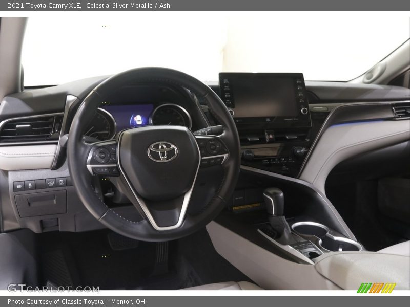Celestial Silver Metallic / Ash 2021 Toyota Camry XLE