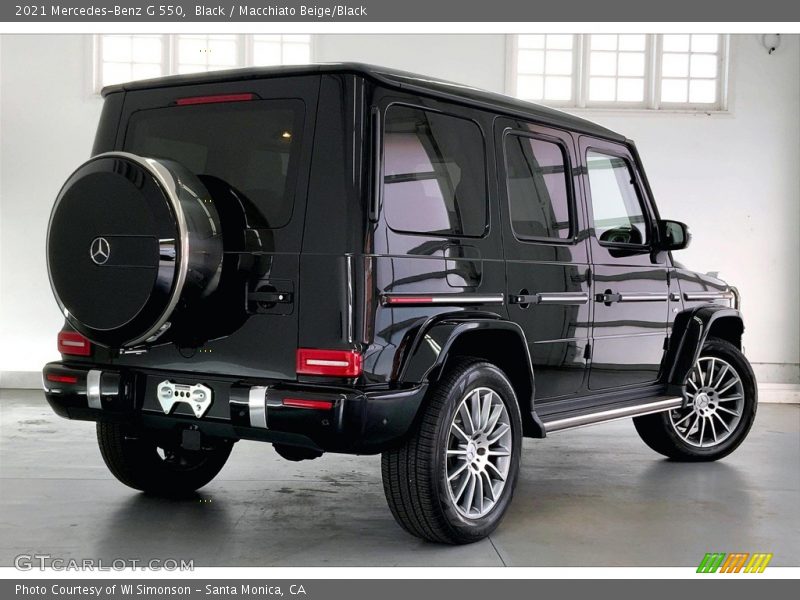 Black / Macchiato Beige/Black 2021 Mercedes-Benz G 550