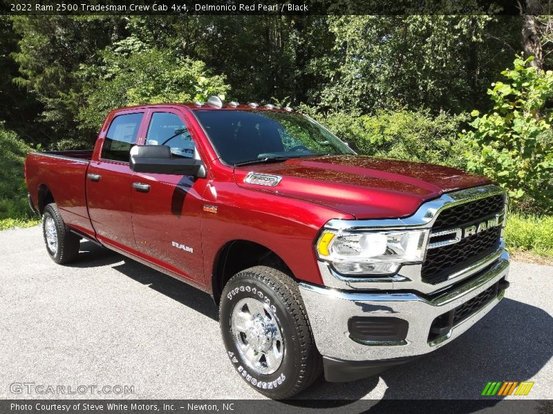 Delmonico Red Pearl / Black 2022 Ram 2500 Tradesman Crew Cab 4x4