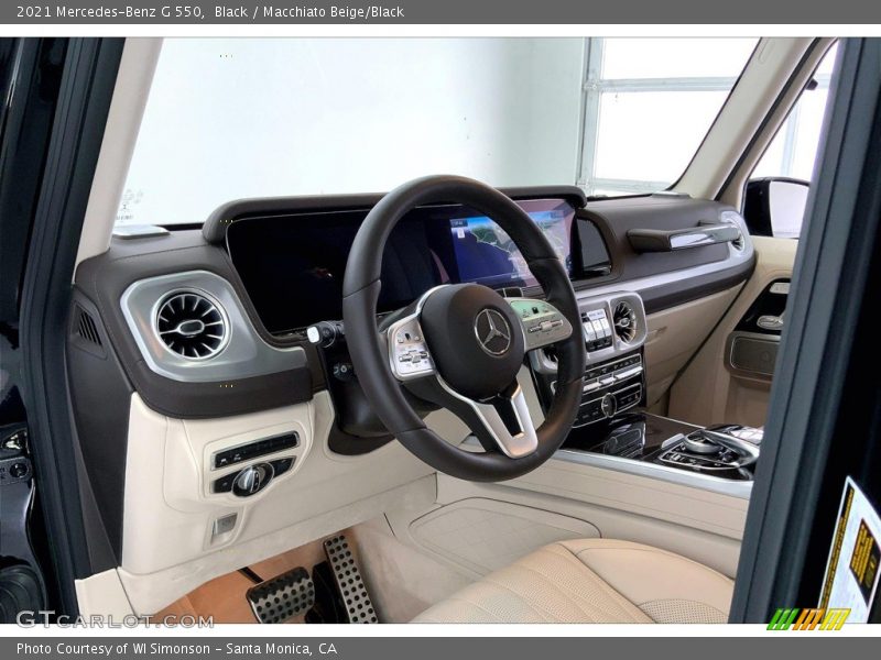 Black / Macchiato Beige/Black 2021 Mercedes-Benz G 550