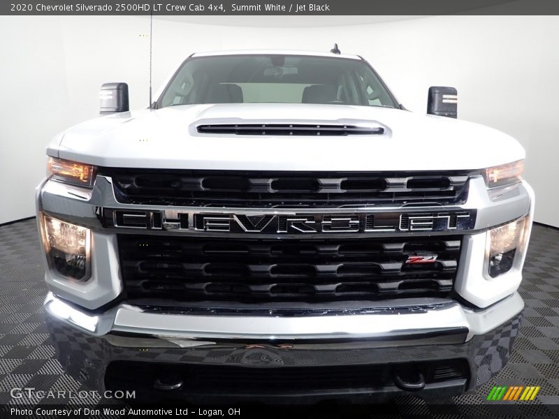 Summit White / Jet Black 2020 Chevrolet Silverado 2500HD LT Crew Cab 4x4