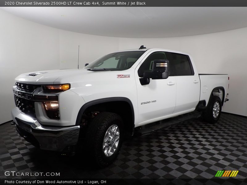 Summit White / Jet Black 2020 Chevrolet Silverado 2500HD LT Crew Cab 4x4