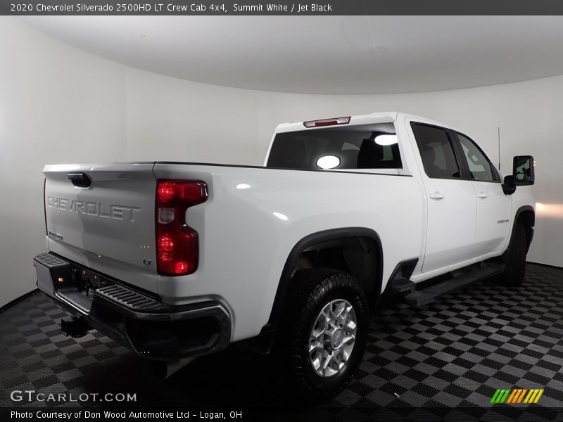 Summit White / Jet Black 2020 Chevrolet Silverado 2500HD LT Crew Cab 4x4