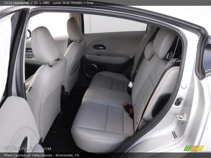 Lunar Silver Metallic / Gray 2019 Honda HR-V EX-L AWD