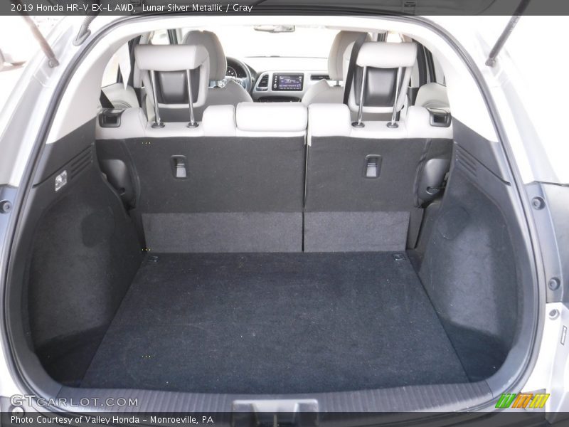 Lunar Silver Metallic / Gray 2019 Honda HR-V EX-L AWD