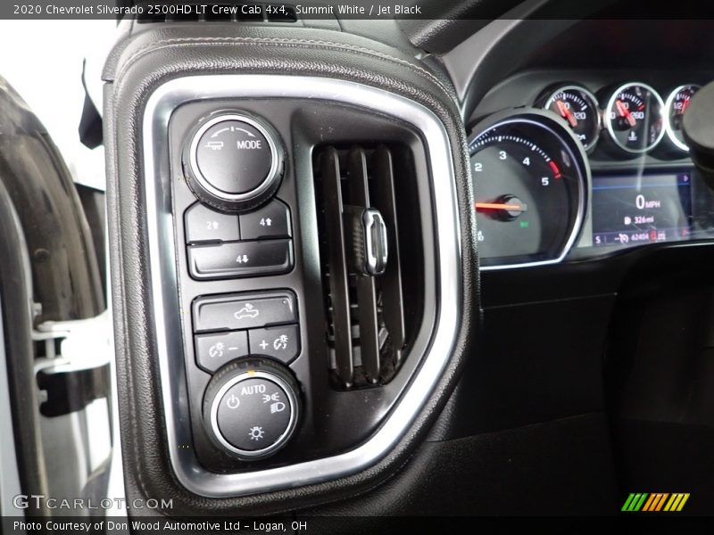 Summit White / Jet Black 2020 Chevrolet Silverado 2500HD LT Crew Cab 4x4