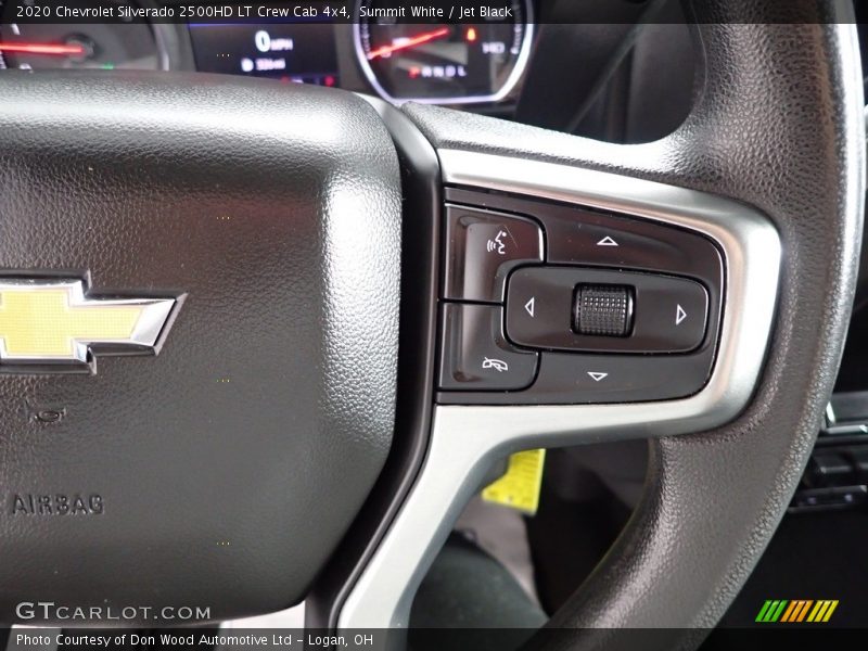 Summit White / Jet Black 2020 Chevrolet Silverado 2500HD LT Crew Cab 4x4
