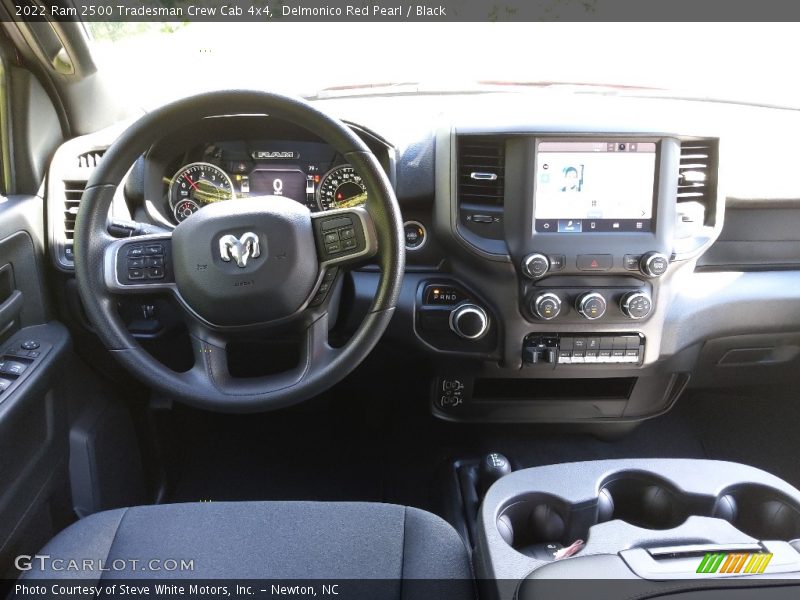 Delmonico Red Pearl / Black 2022 Ram 2500 Tradesman Crew Cab 4x4