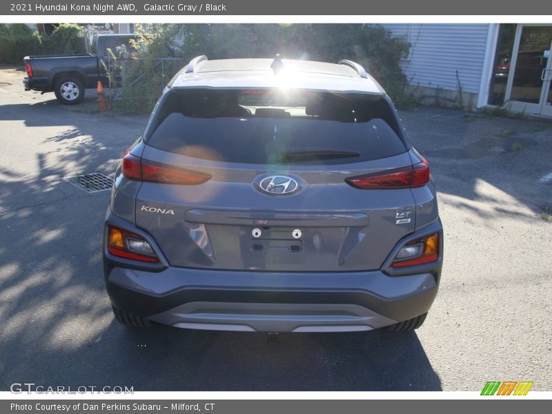 Galactic Gray / Black 2021 Hyundai Kona Night AWD