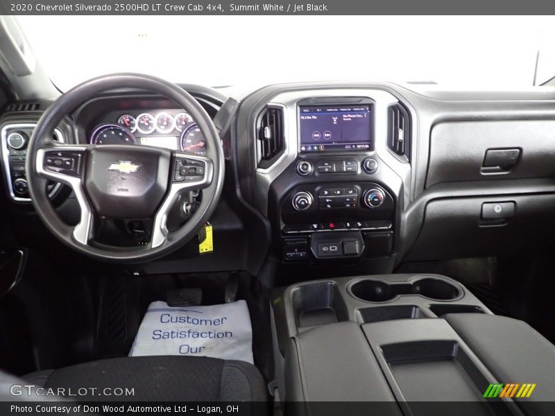 Summit White / Jet Black 2020 Chevrolet Silverado 2500HD LT Crew Cab 4x4