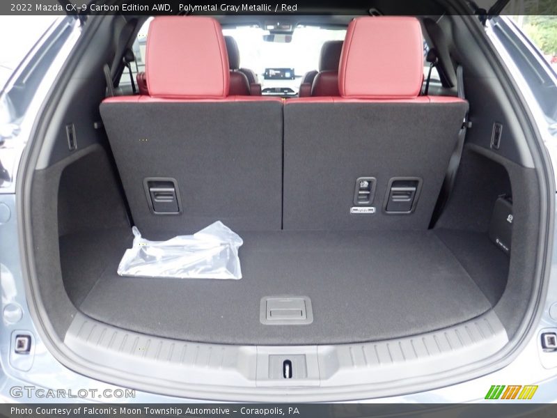 Polymetal Gray Metallic / Red 2022 Mazda CX-9 Carbon Edition AWD