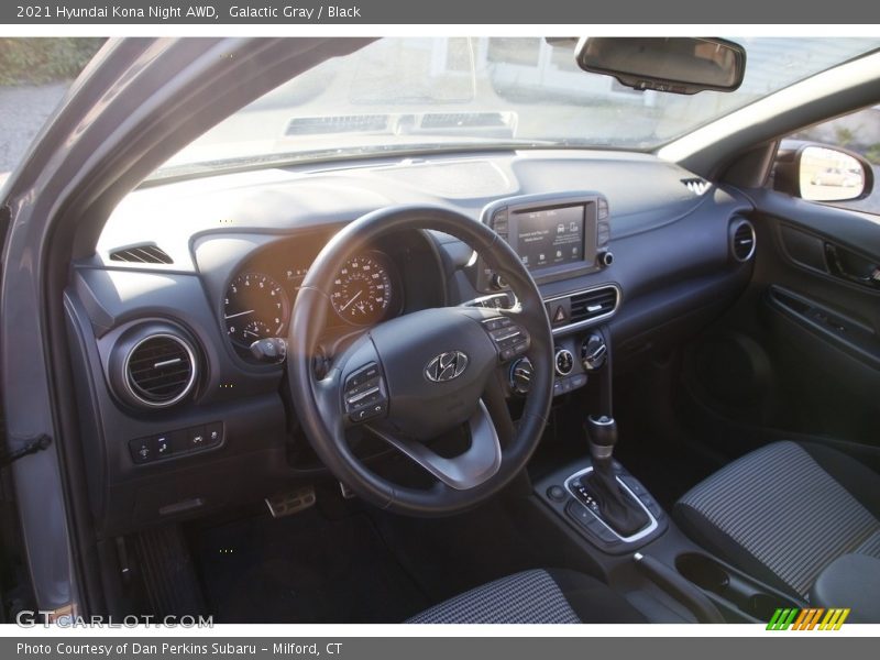 Galactic Gray / Black 2021 Hyundai Kona Night AWD