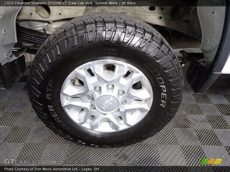 Summit White / Jet Black 2020 Chevrolet Silverado 2500HD LT Crew Cab 4x4